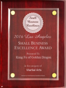 Small Business Excellence Award (2016)